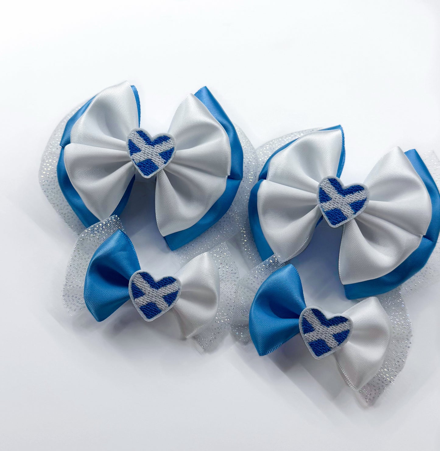 Scotland Football Bows