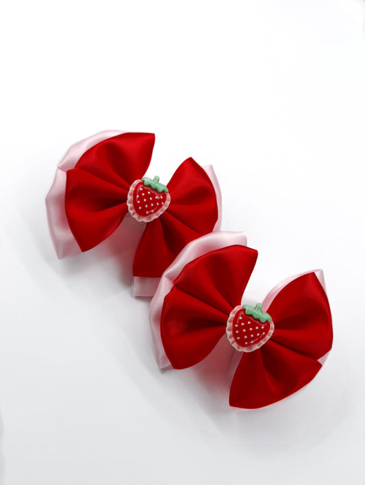 Double Layered Strawb Mini Piggies