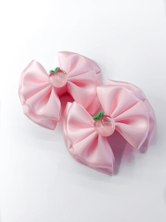 Double Layered Peach Mini Piggies