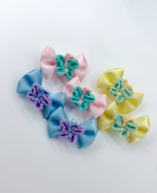 Crochet Butterfly Mini Piggies